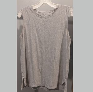 Lululemon Small sleeveless grey shirt
